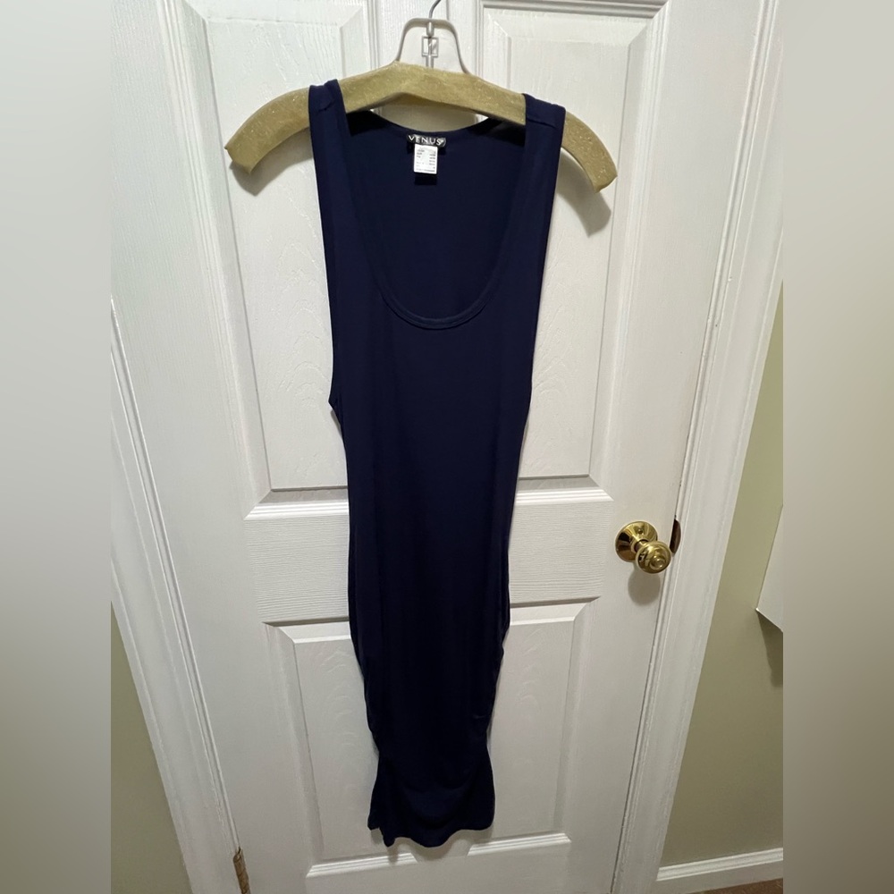 VENUS Deep Blue Tank Top Dress